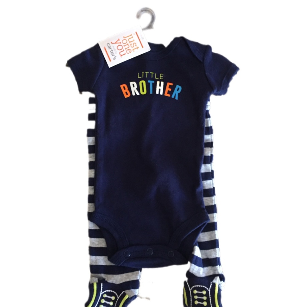 🆕 Carter’s Just one you  outfit NB NWT